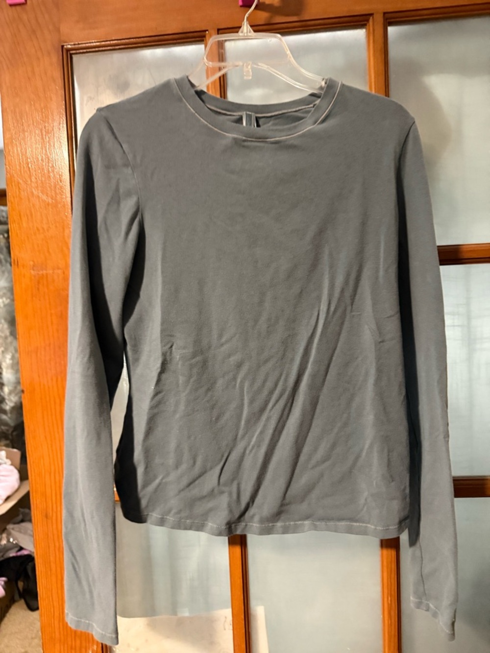 SKIMS Cotton Jersey long sleeve - Kyanite - Picture 2 of 4